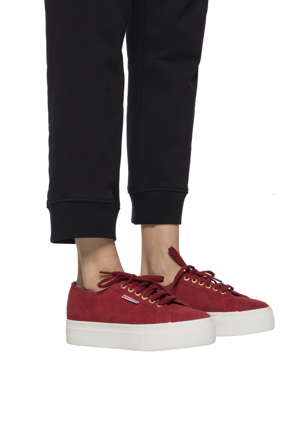 Superga red sale